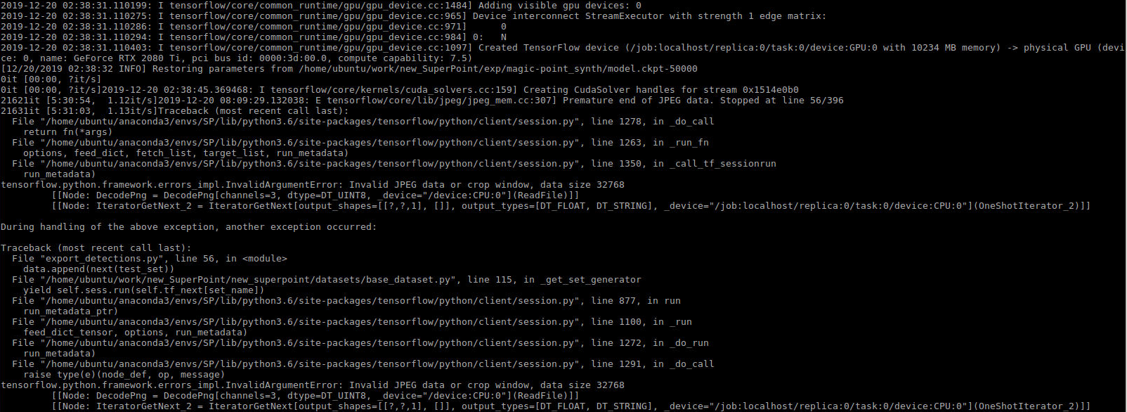 Generate labels for coco 2014 · Issue #128 · rpautrat/SuperPoint · GitHub