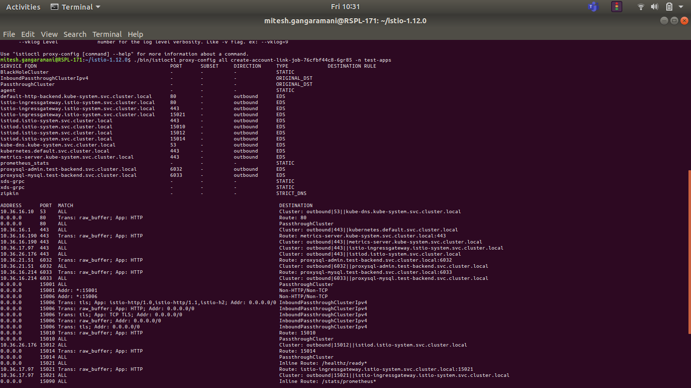 Connection stuck from sidecar enabled namespace to nonsidecar