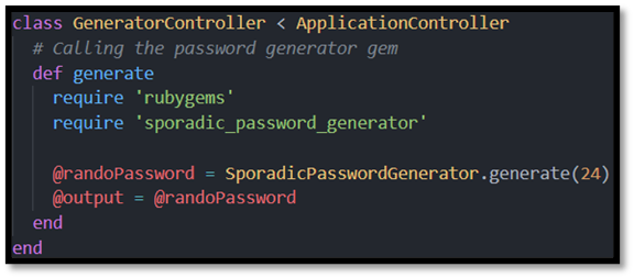 GitHub - Tallon1/passwordGenerator: Custom Ruby Gem I made to generate ...