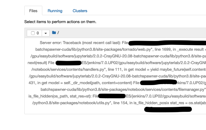 A broken symbolic link results in File Browser being unusable · Issue ...