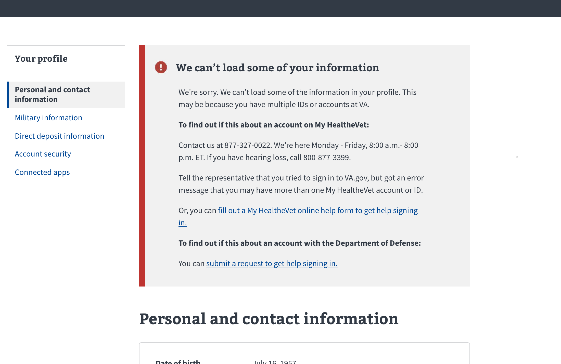 [Design]- Show a more specific error message when we cannot initialize ...