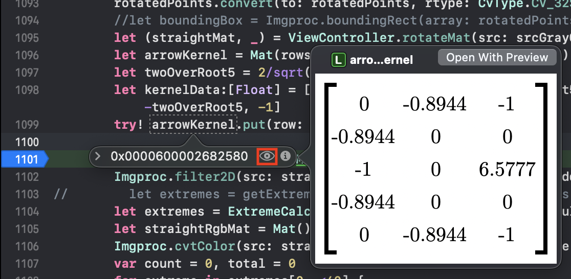 MatrixView