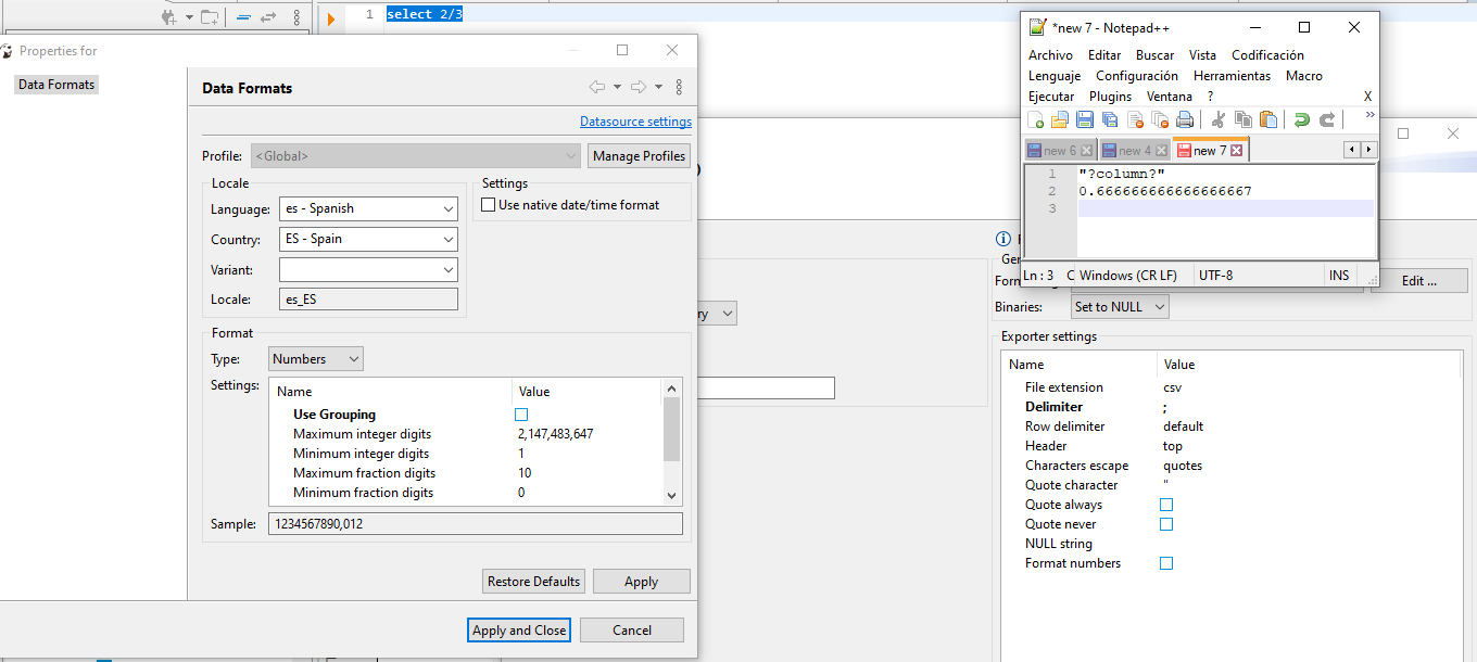 How to display decimal point with comma · Issue #7386 · dbeaver/dbeaver ...