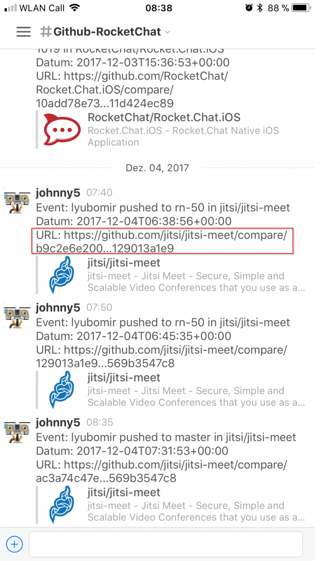 [BUG] Links in chat not clickable anymore · Issue #1031 · RocketChat ...