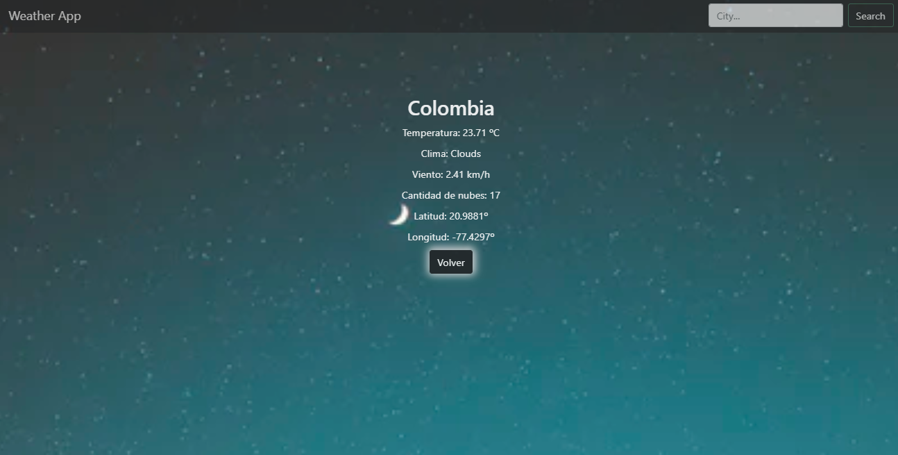 GitHub - andresf2448/Clima: Buscar el clima y descripción de diferentes ...