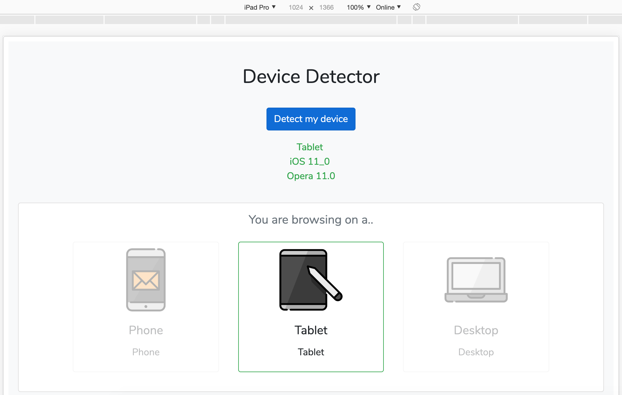 GitHub hatefrad/phpdevicedetector PHP & Vue device detector.