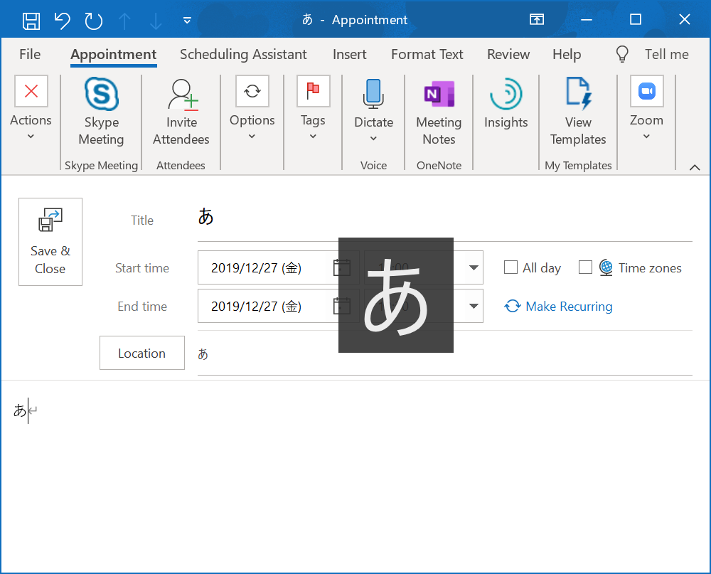 Invalid return value content for Outlook Calendar item · Issue 916