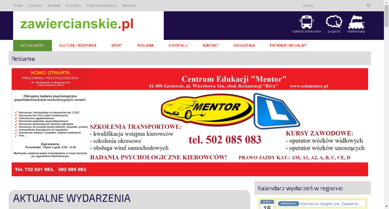 2017-12-16 07_30_25-zawiercianskie pl twoje zrodlo informacji z zawiercia powiatu i regionu