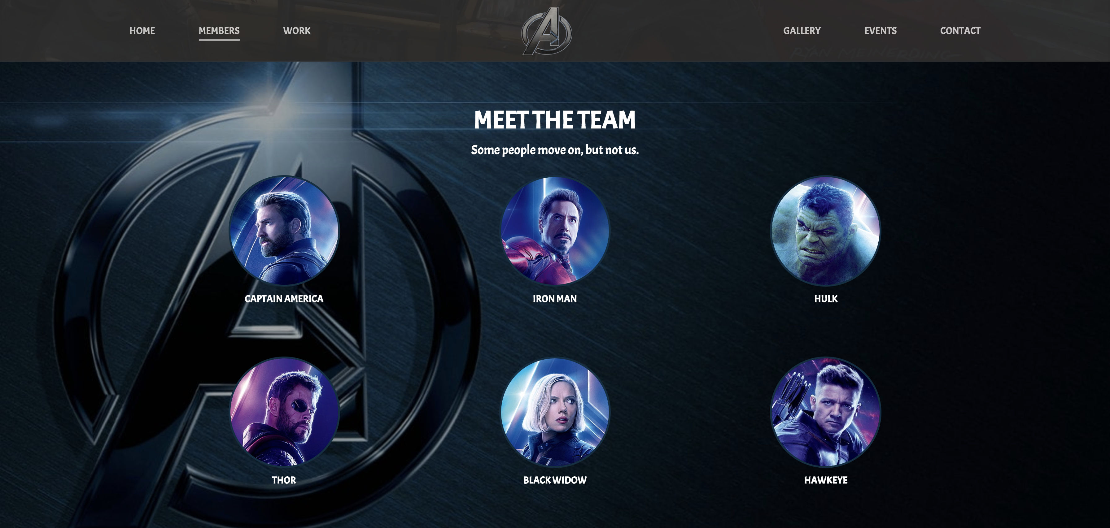 GitHub - wenruiq/avengers-recruitment-website: Fanmade website for The ...