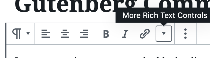Oversized Toolbar Icons · Issue #16597 · WordPress/gutenberg · GitHub