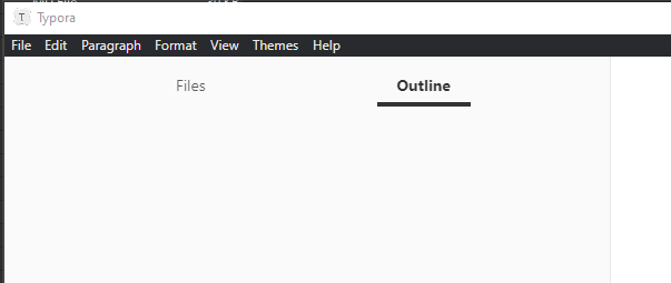 With folder view, Outline does not populate · Issue #3820 · typora ...