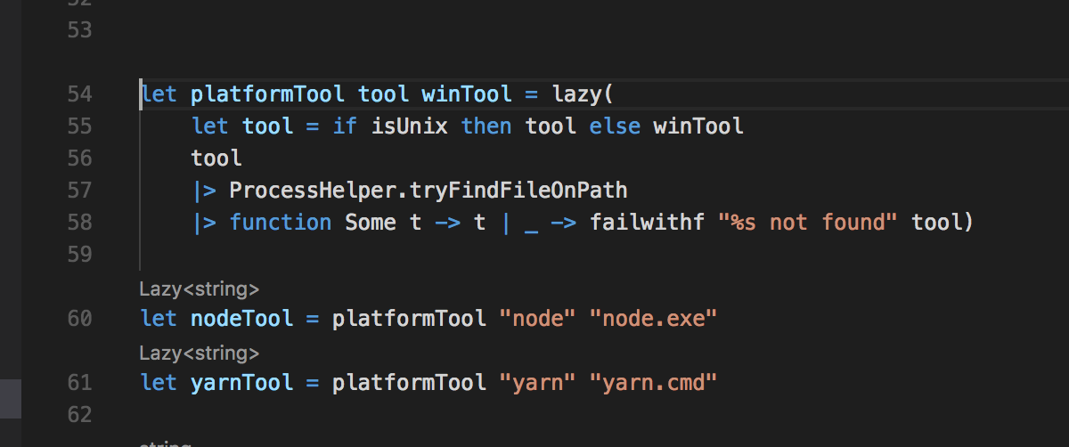 Missing code lens · Issue #570 · ionide/ionide-vscode-fsharp · GitHub
