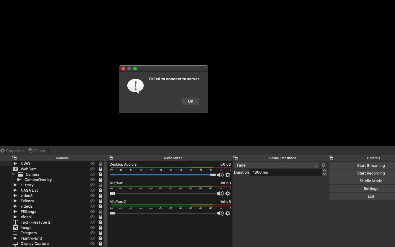 OBS cant connect to server · Issue #4480 · WWBN/AVideo · GitHub