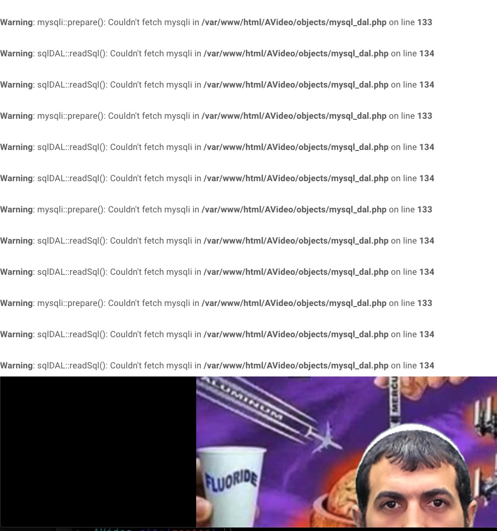 Strange warning on all post pages · Issue #4594 · WWBN/AVideo · GitHub