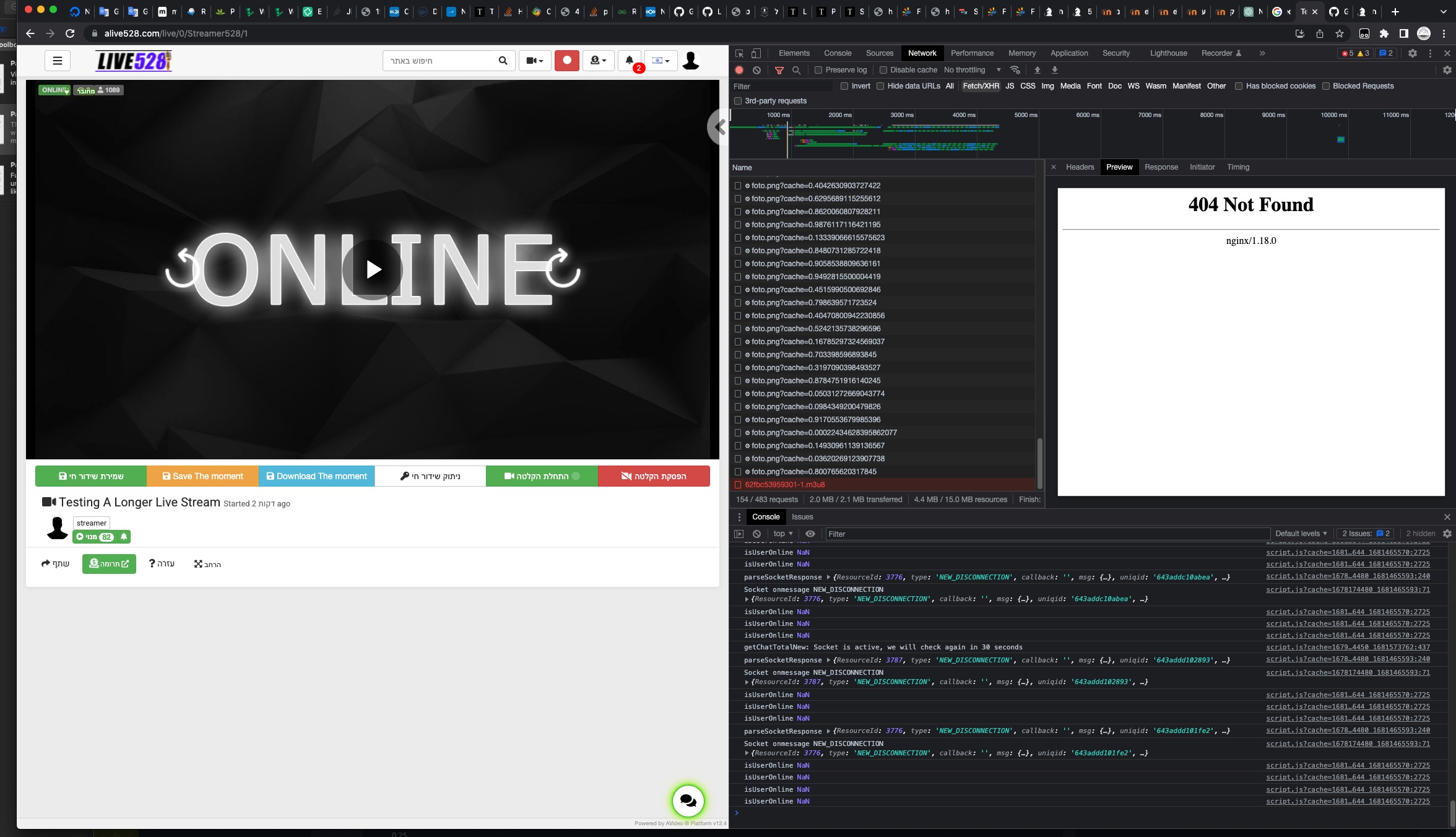 Live stream doesn't work anymore · Issue #7904 · WWBN/AVideo · GitHub