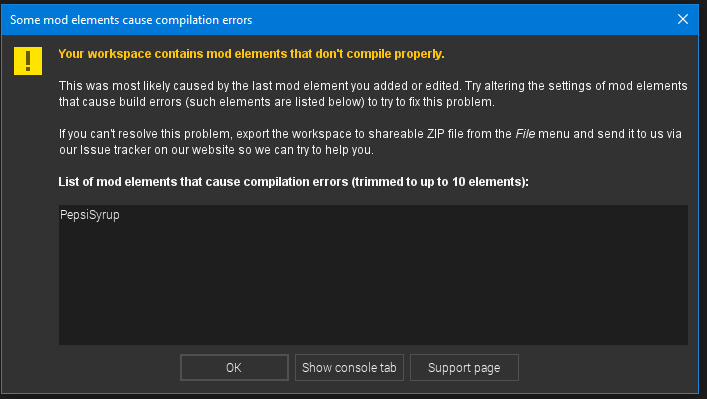 [BUG] Food doesn't compile properly · Issue #50 · Goldorion/Fabric ...