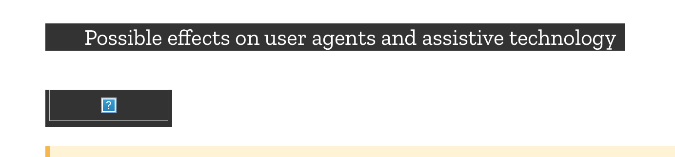 Issues on the aria label page · Issue #2818 · mdn/sprints · GitHub
