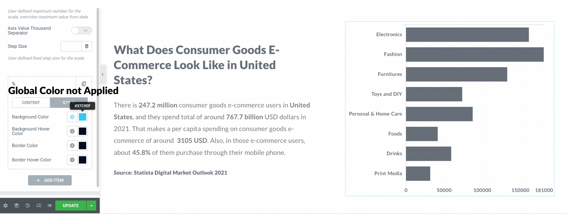 Global Setting Not Applied to The Bar Chart · Issue #6326 · Crocoblock ...