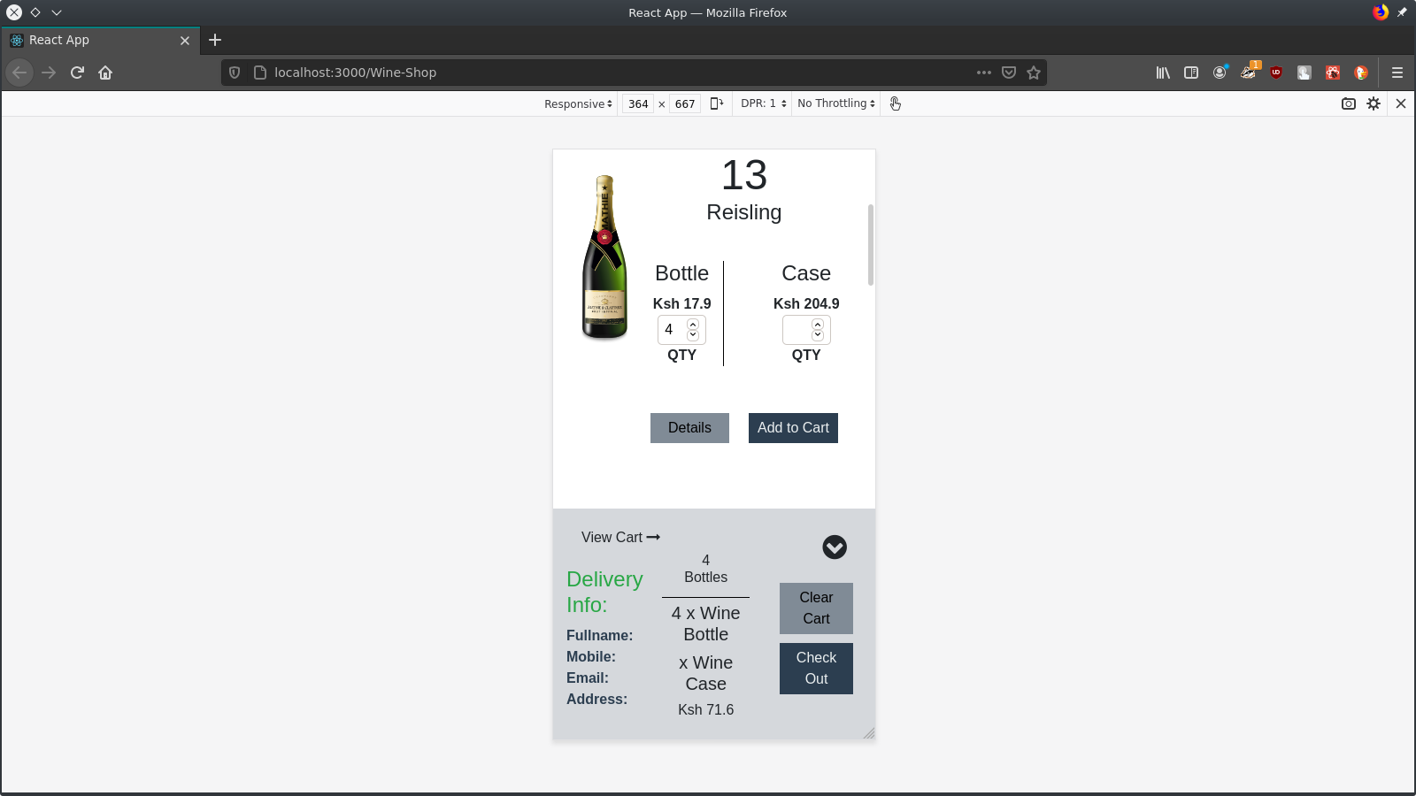 GitHub - lumunge/Wine-Shop: Wine Shop with react js