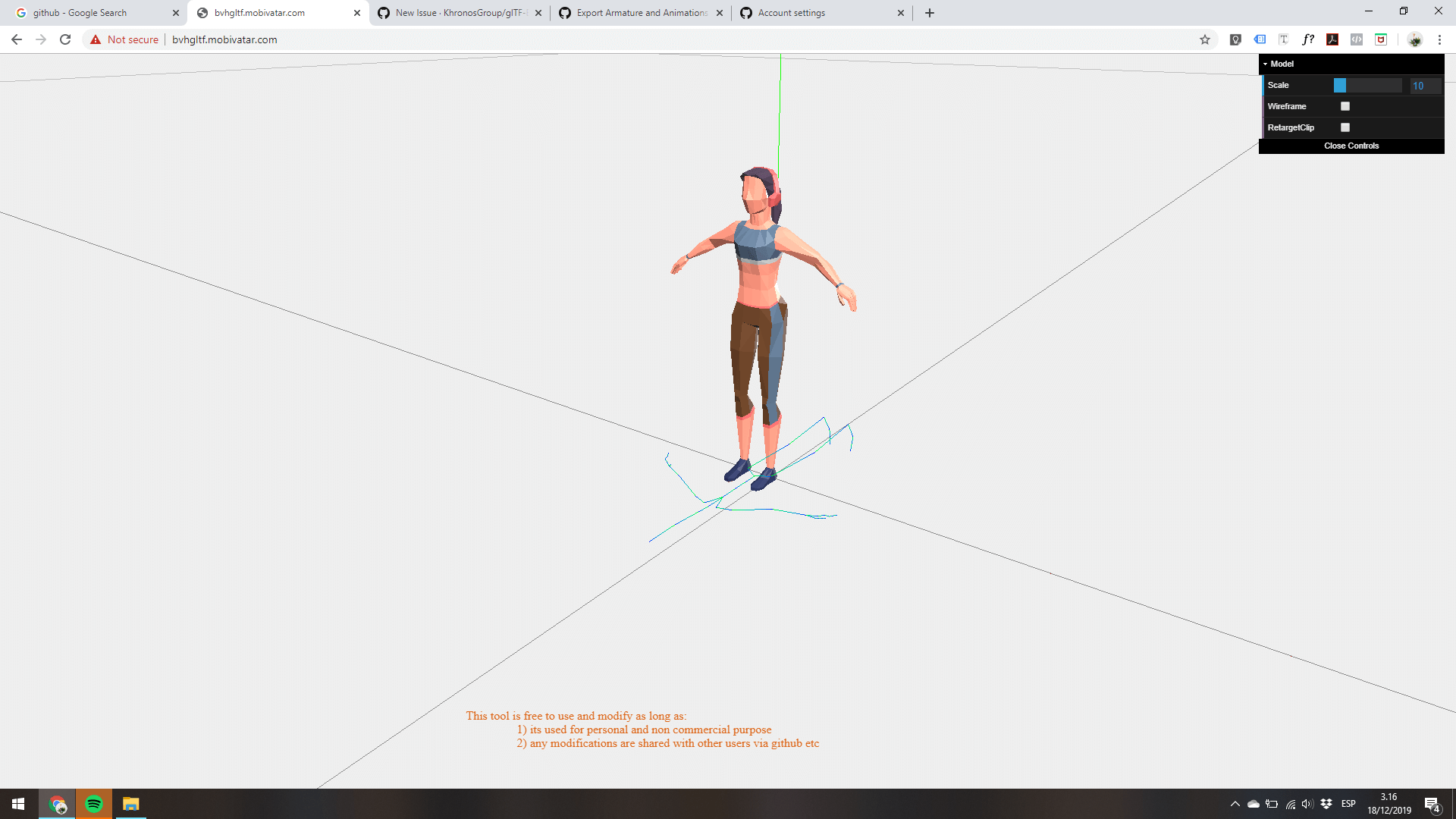 Armature BVH GLTF ThreeJS · Issue 839 · KhronosGroup/glTF