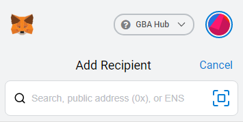 Add Recipient