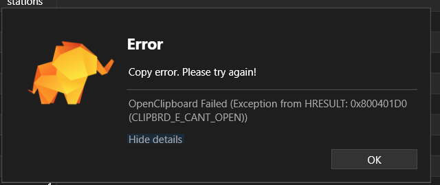Error copying text within query window · Issue #389 · TablePlus ...