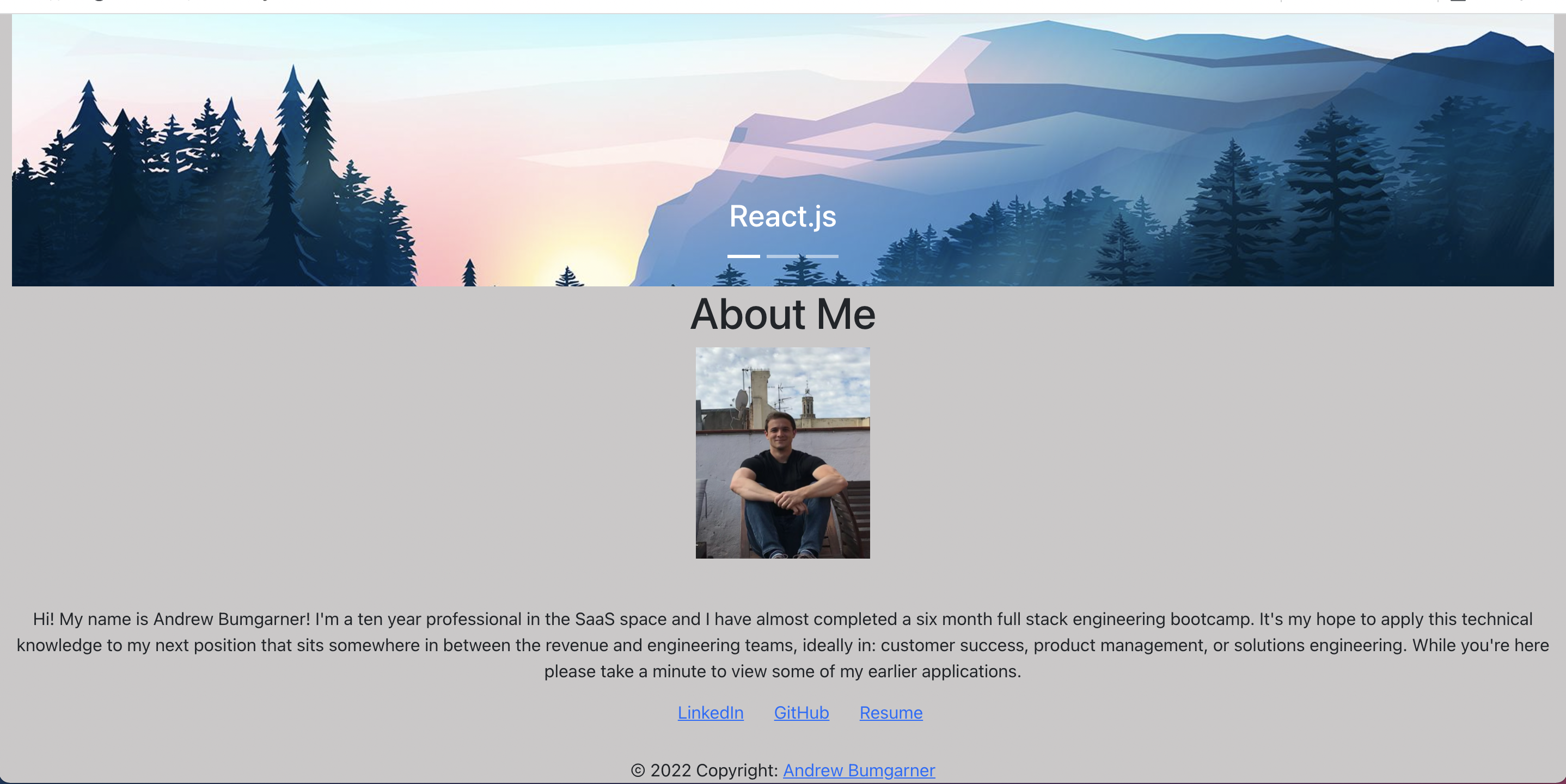 GitHub - andrewbumNC/andrew-react-portfolio