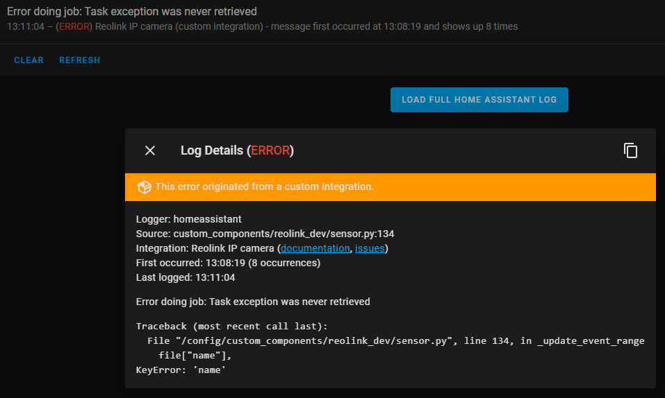 Error doing job: Task exception was never retrieved · Issue #205 ...