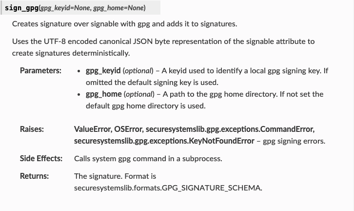 Side Effects Docstring Python Format custom