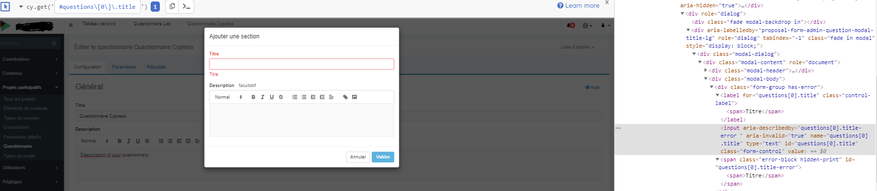 Uncaught TypeError: r is not a function when i use .type for an input ...