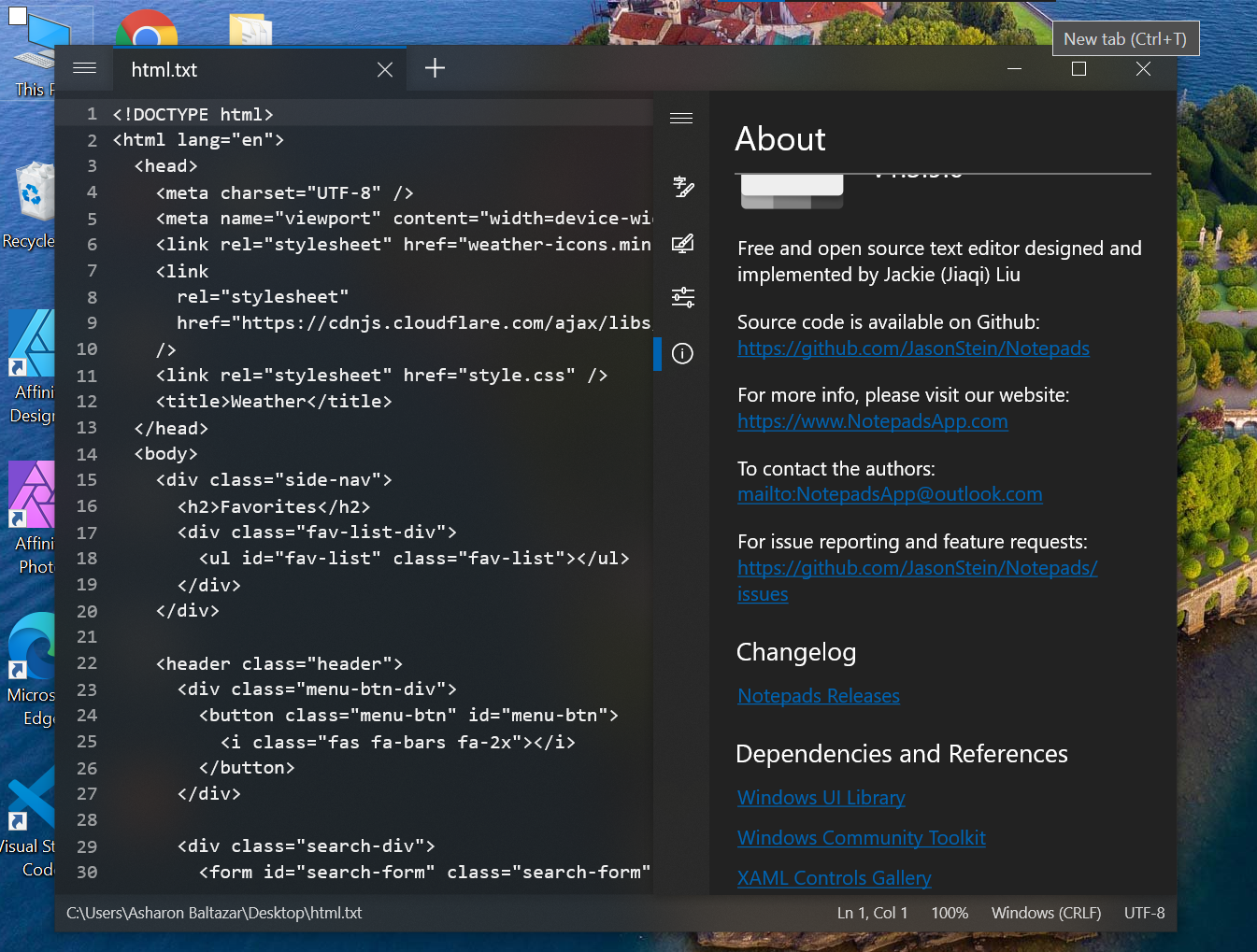 [Bug] · Issue #637 · 0x7c13/Notepads · GitHub
