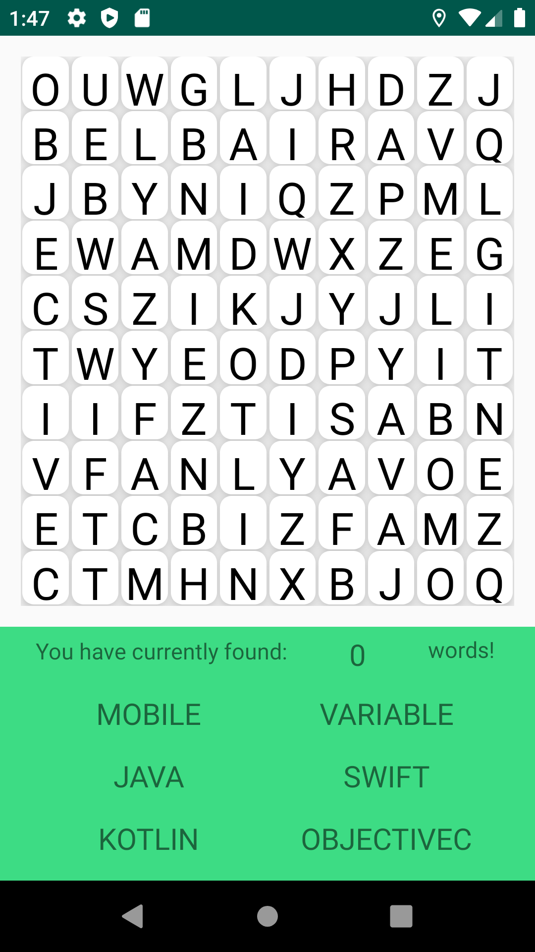 GitHub - richard-dh-kim/Android_WordSearchGame: A simple word search ...