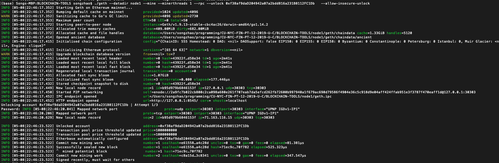 GitHub - sz2739/BLOCKCHAIN-TESTNET-SETUP: Instruction for seting up a ...