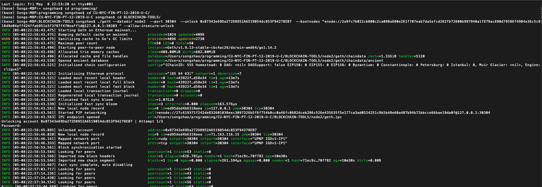 GitHub - sz2739/BLOCKCHAIN-TESTNET-SETUP: Instruction for seting up a ...