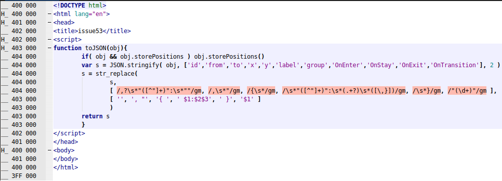 JS Parsing 2 & Block · Issue #53 · ScintillaOrg/lexilla · GitHub