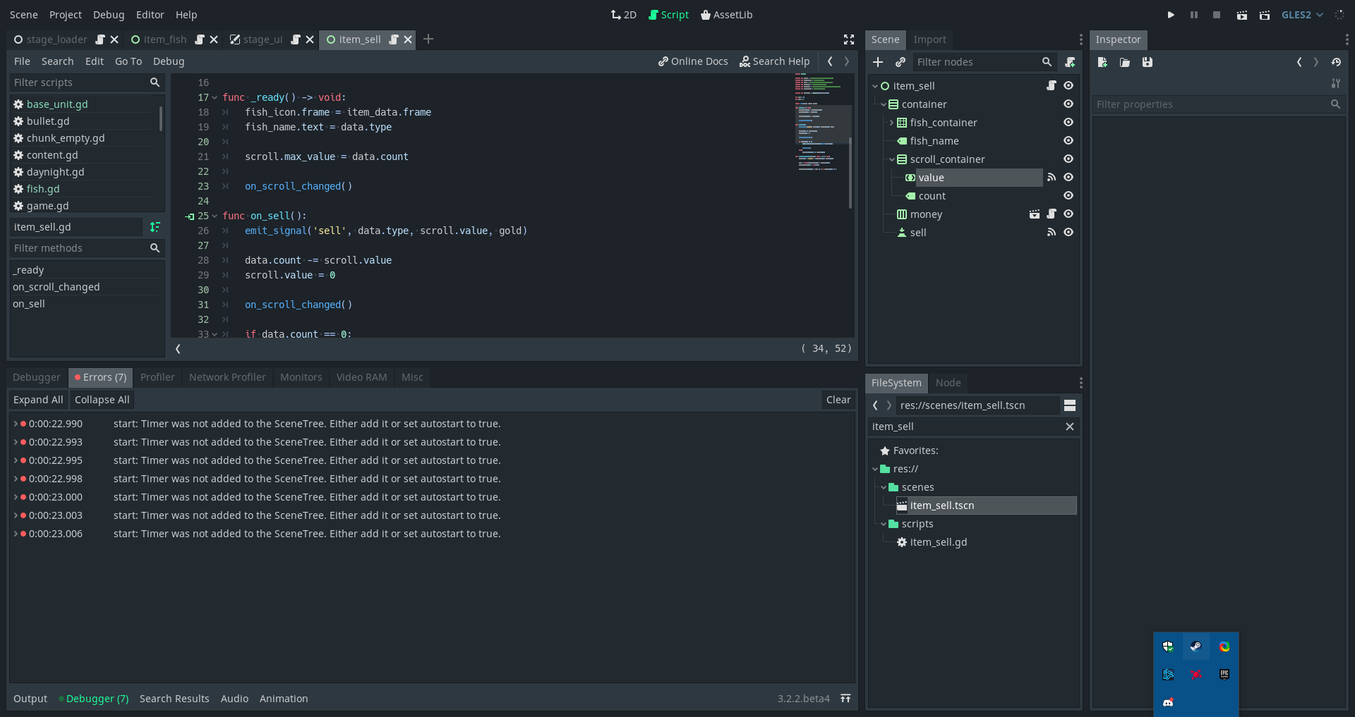 Timer was not added to the when exiting Godot · Issue 32366
