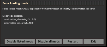 [BUG] Loading with Omni Logistics and Energy · Issue #177 · Omnimods ...
