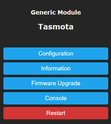 GitHub - arendst/Tasmota: Alternative firmware for ESP8266 with easy  configuration using webUI, OTA updates, automation using timers or rules,  expandability and entirely local control over MQTT, HTTP, Serial or KNX.  Full documentation