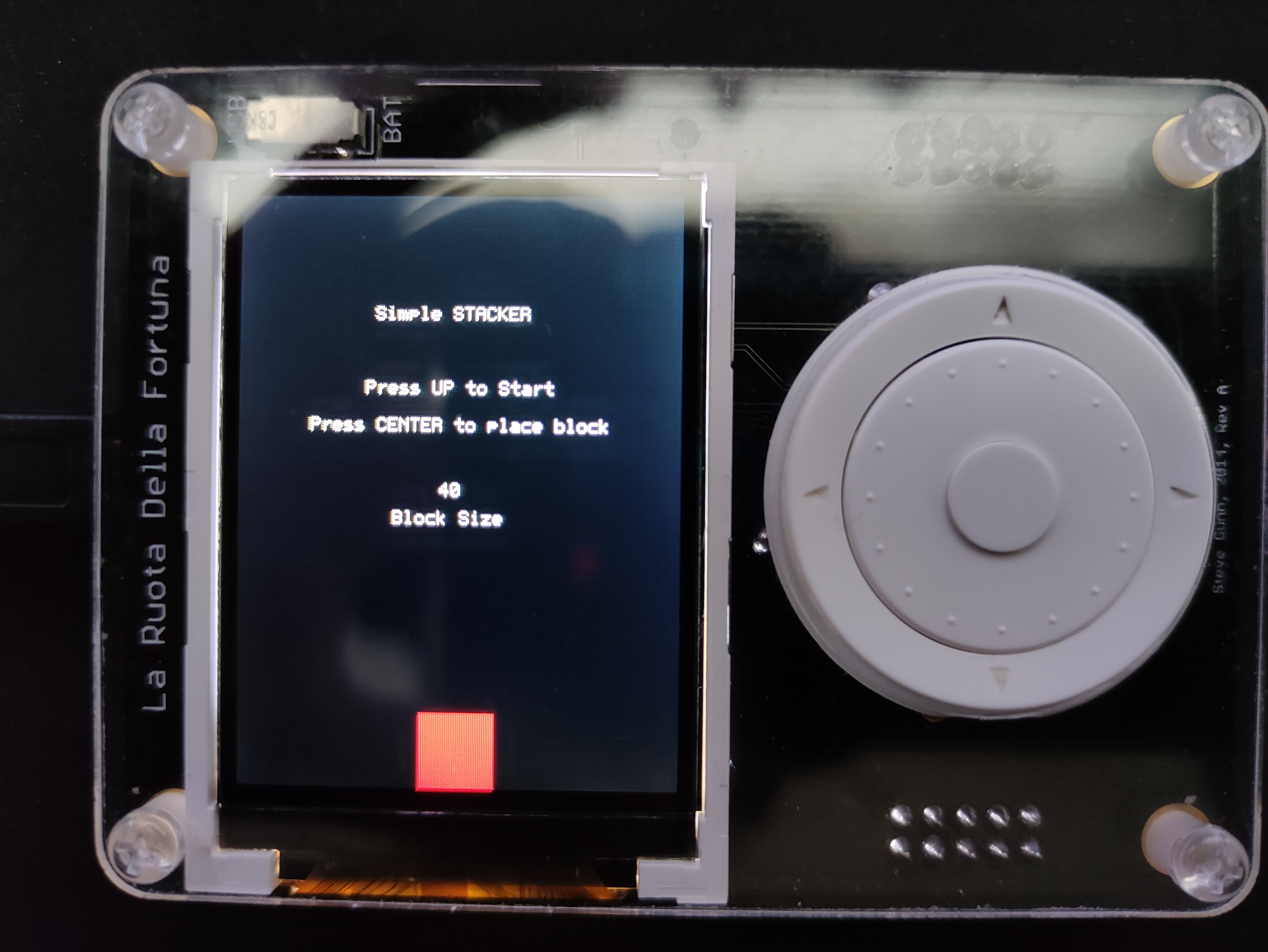 GitHub - mitko2811/Simple-Stacker: Arcade game Stacker for the embedded ...