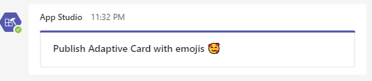 Emojis in Adaptive Cards · Issue #5181 · MicrosoftDocs/msteams-docs ...