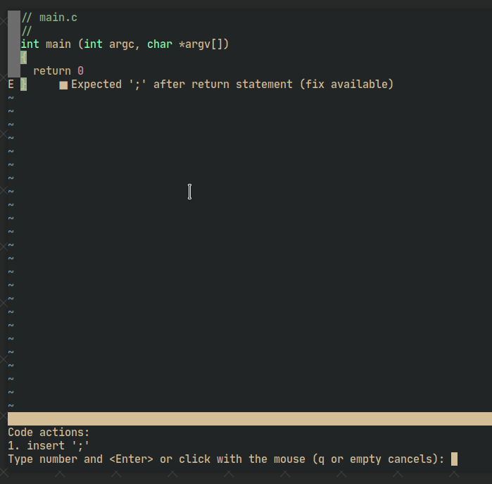 Code actions dont work at all · Issue #517 · NvChad/NvChad · GitHub