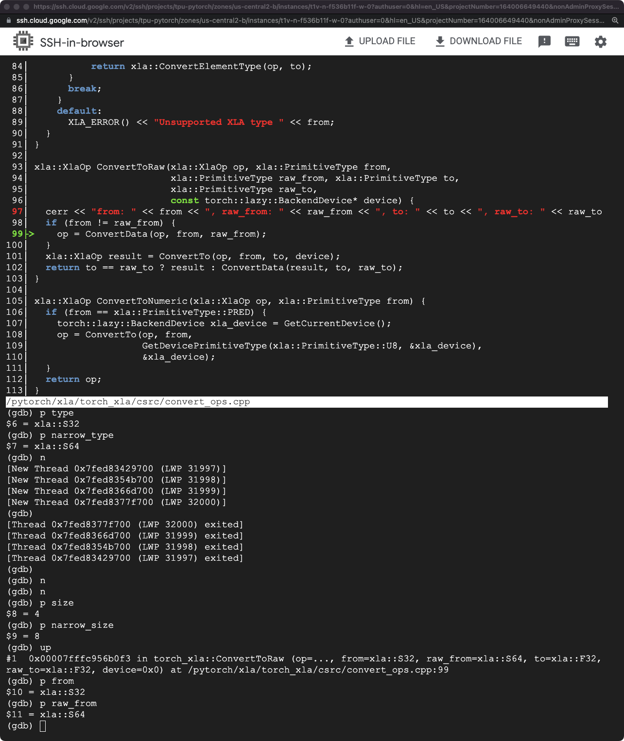 Make forward pass model with dynamism work on TPU · Issue 4155