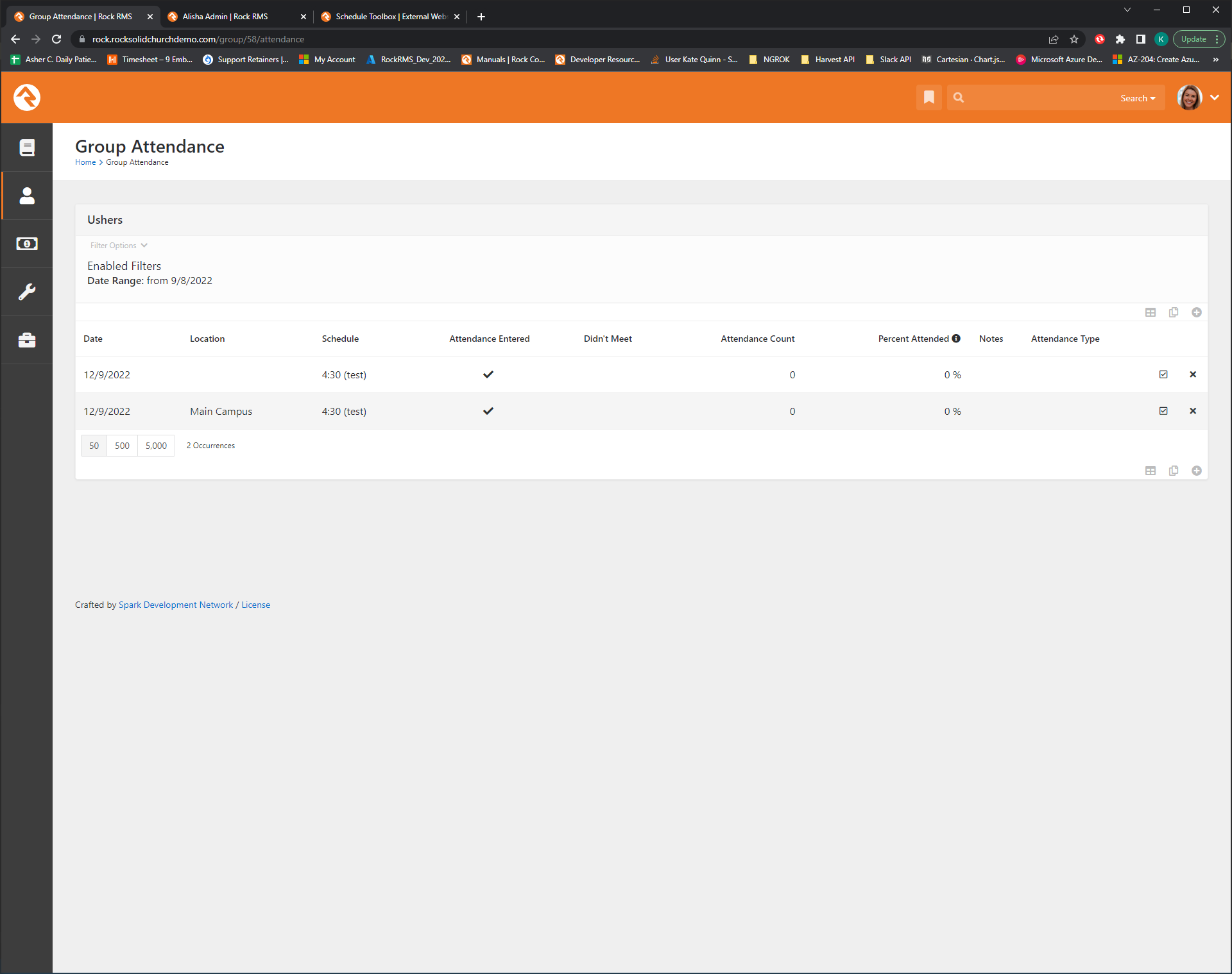 Duplicate Attendance Occurrence created from Group Scheduling Toolbox ...