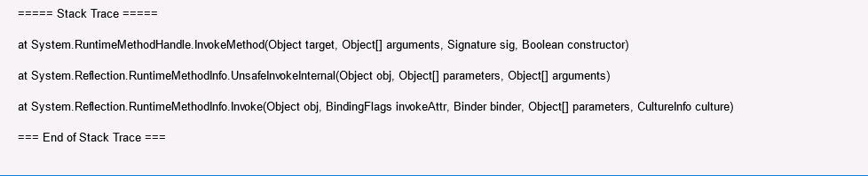 Mismatch between error message and documentation for test case ...
