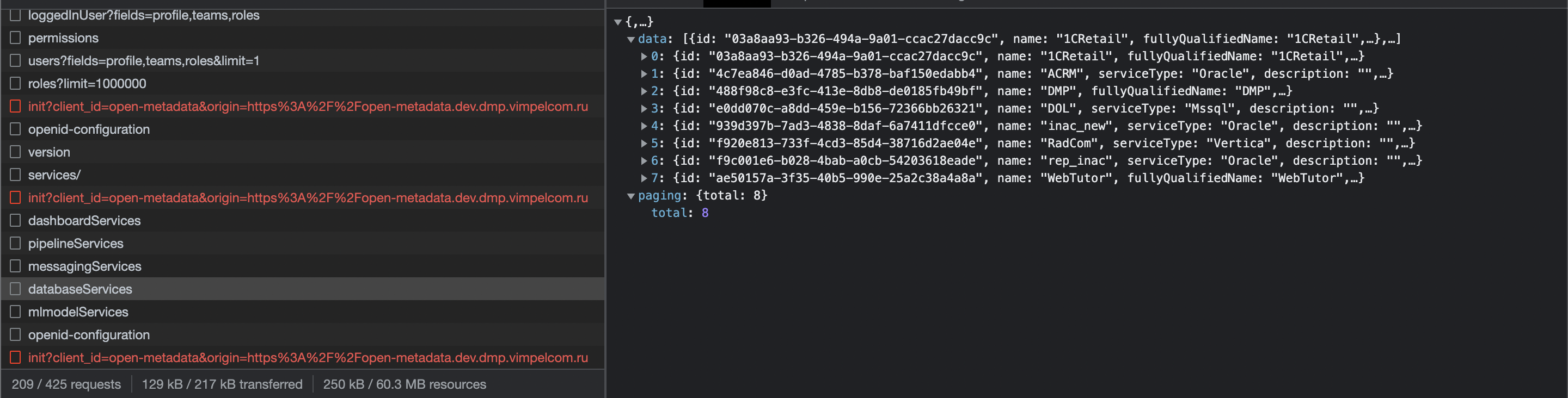 Not enough services · Issue #5913 · open-metadata/OpenMetadata · GitHub
