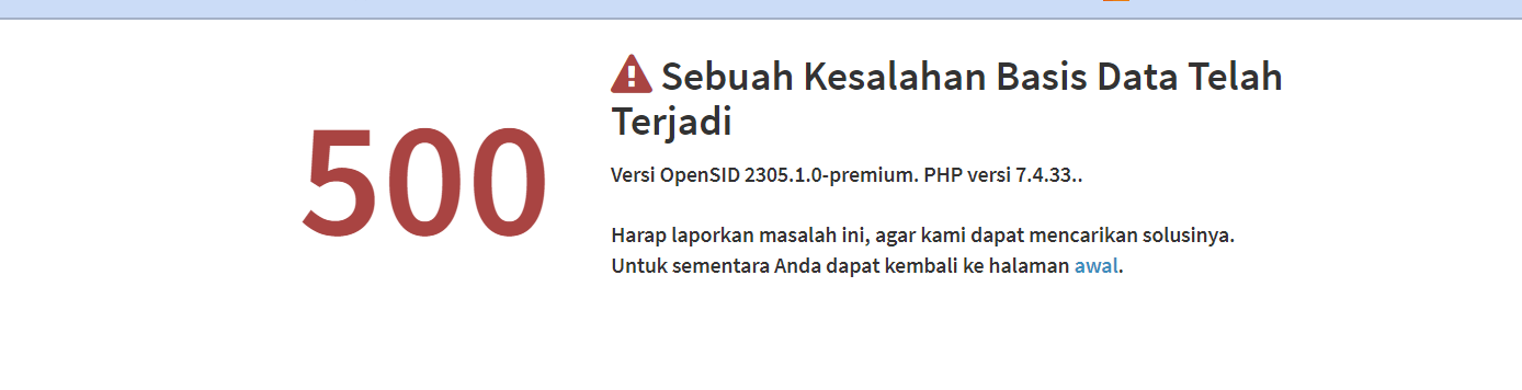 Bug/error: Menu Tambah Warga Pemudik · Issue #6634 · OpenSID/OpenSID ...