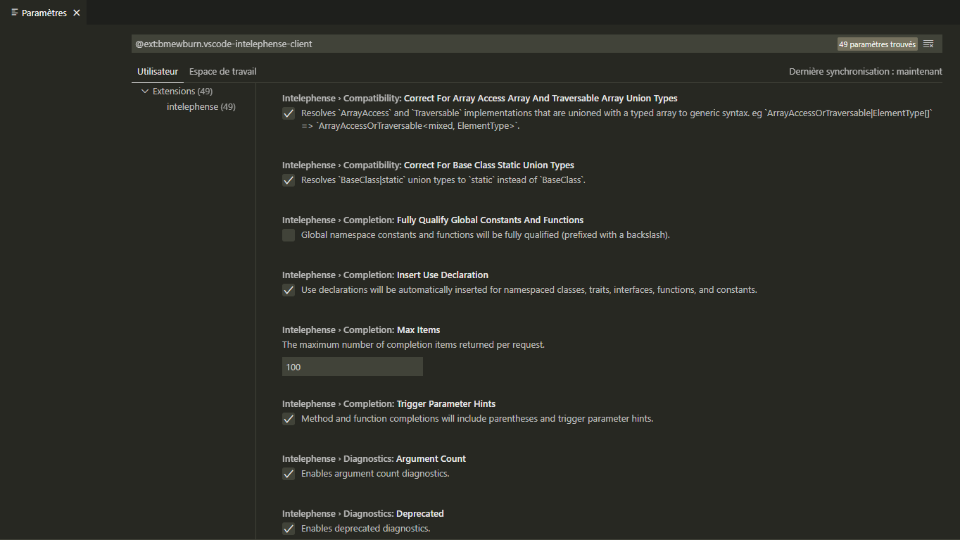 Add settings to enable/disable code actions · Issue #2180