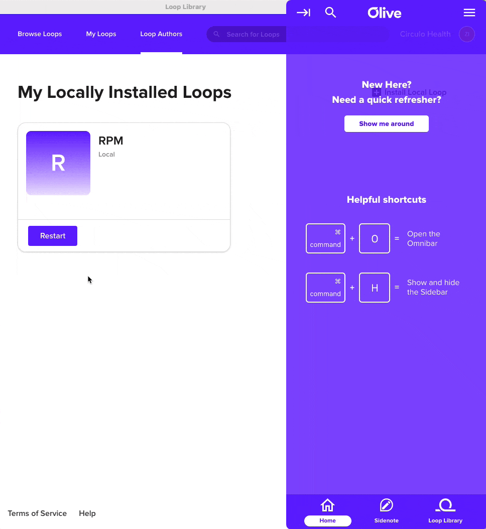 Loading loop on user login to Olive Helps · Issue #494 · open-olive ...