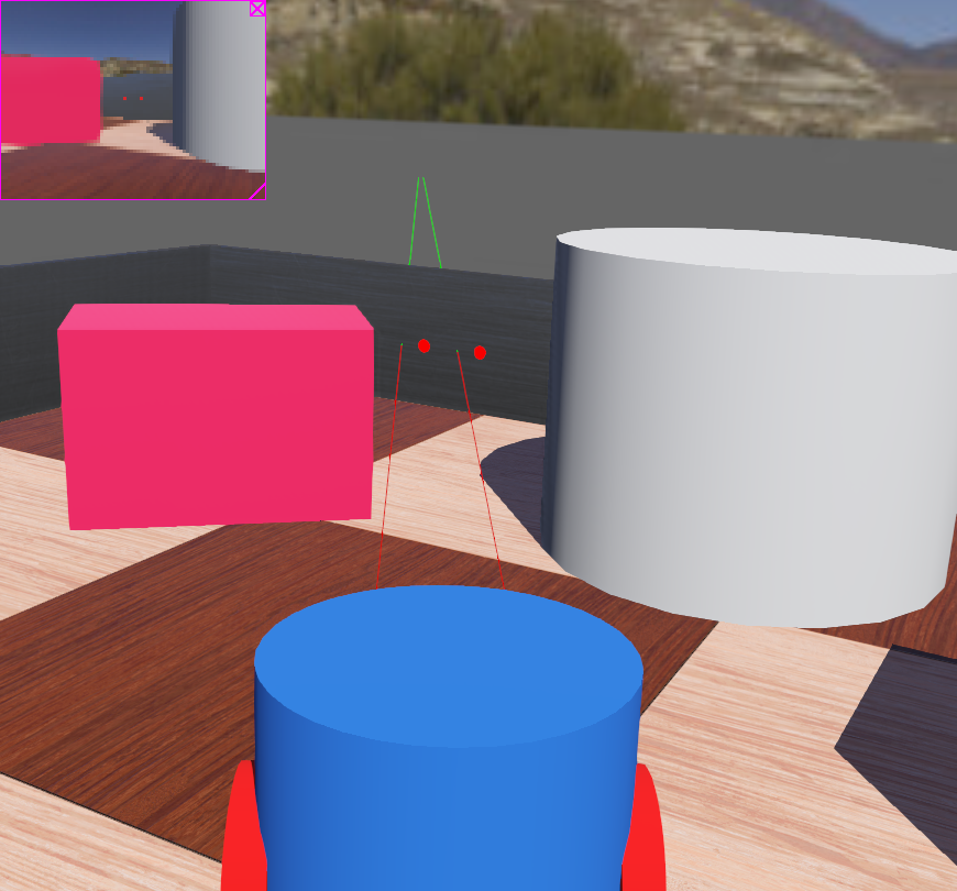 Laser visualization update rate differs from distance sensor rays ...