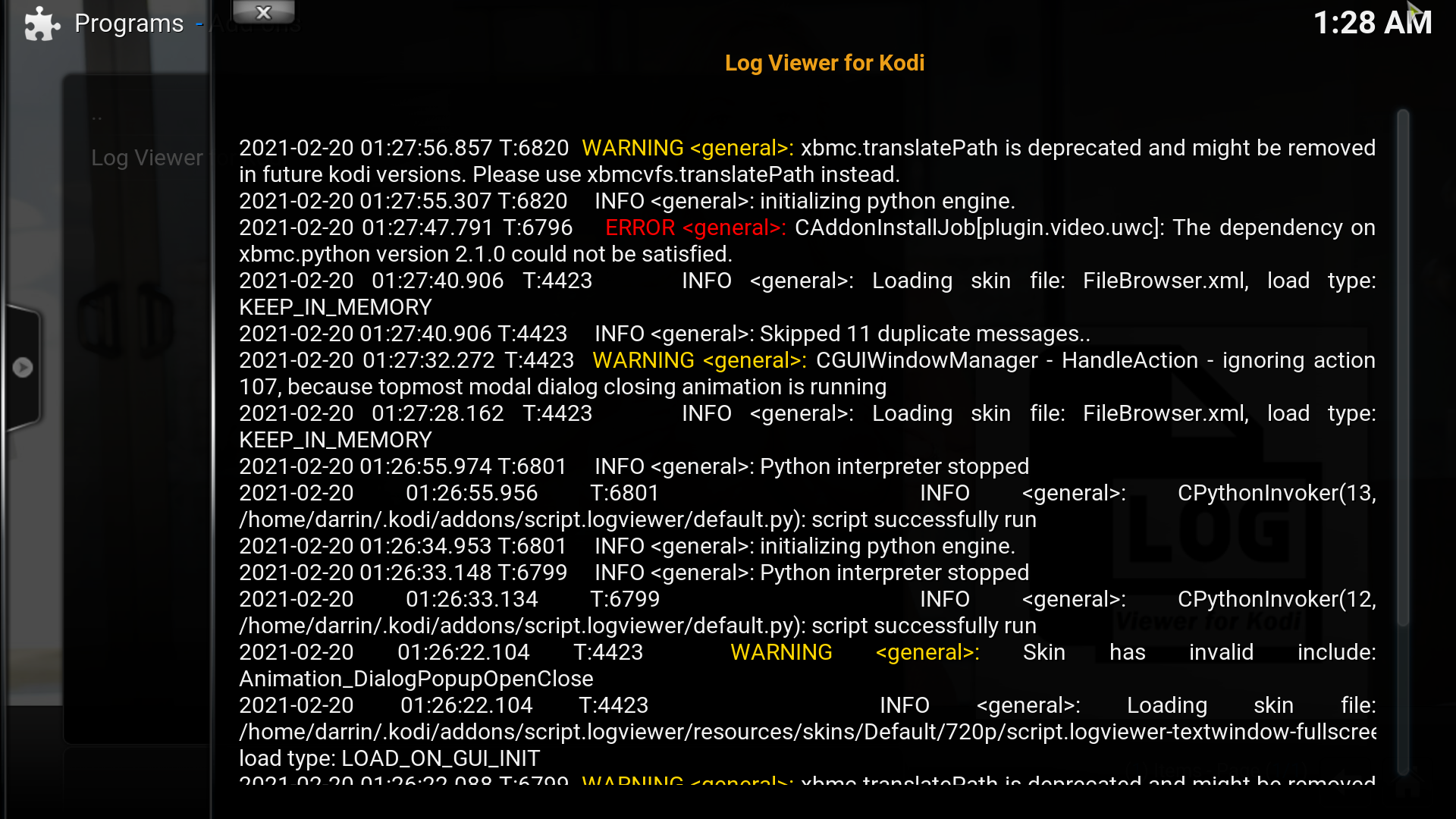 UWC refuses to install on my system since the new update and Cumination ...
